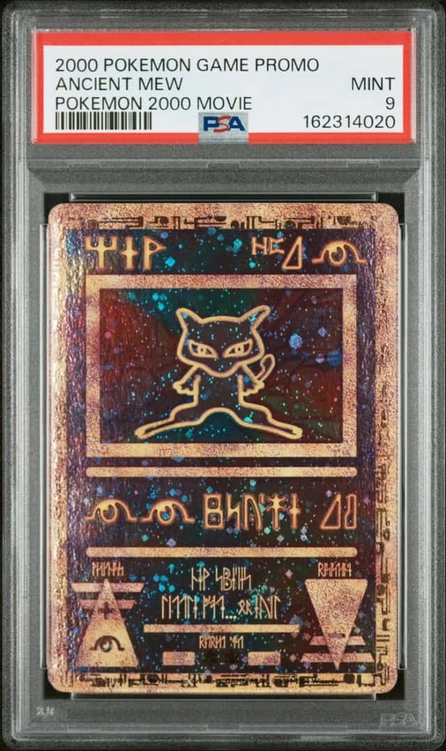 2000 POKEMON GAME MOVIE POKEMON 2000 MOVIE ANCIENT MEW PSA 9