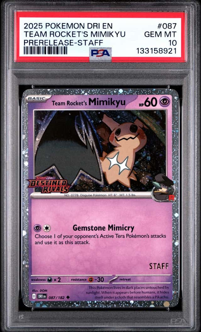 Team Rocket's Mimikyu
