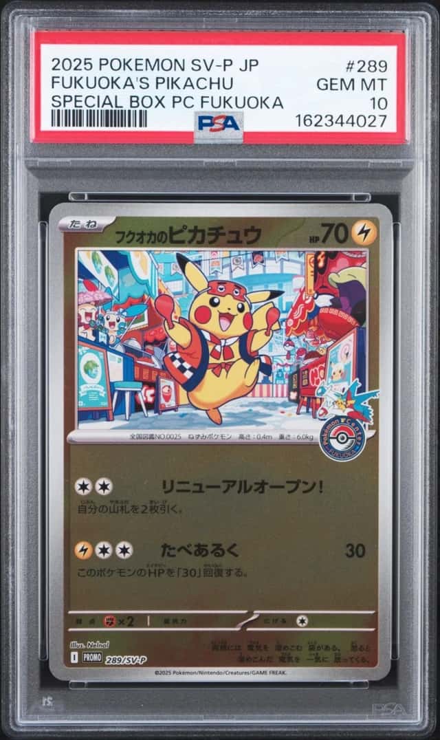 Fukuoka's Pikachu