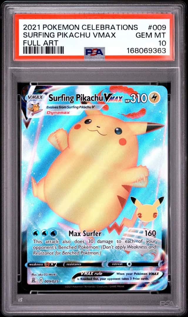 Surfing Pikachu VMAX