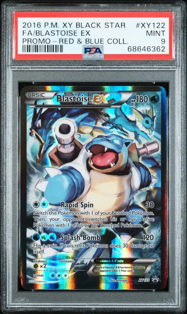 Pokemon XY Promos Red Blue Collection Blastoise 2016 #XY122 PSA 9