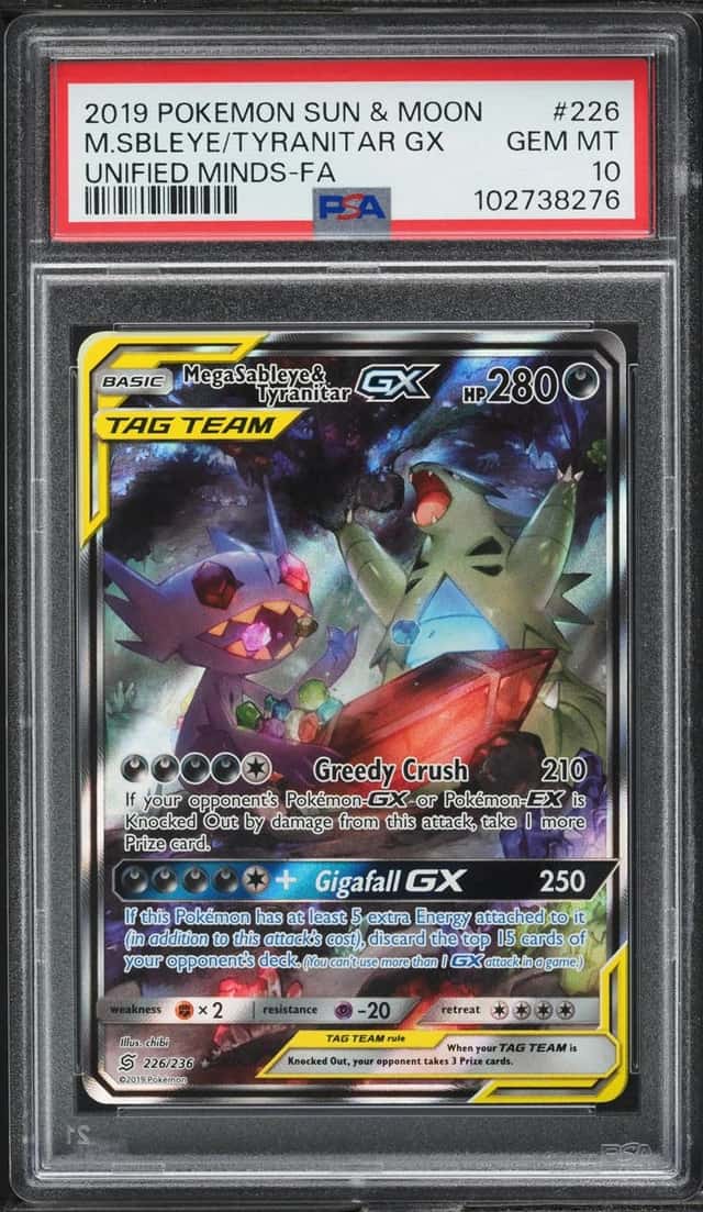 Mega Sableye & Tyranitar GX