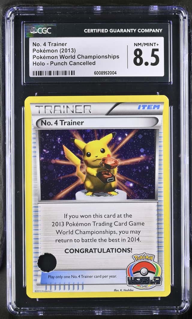 No. 4 Trainer