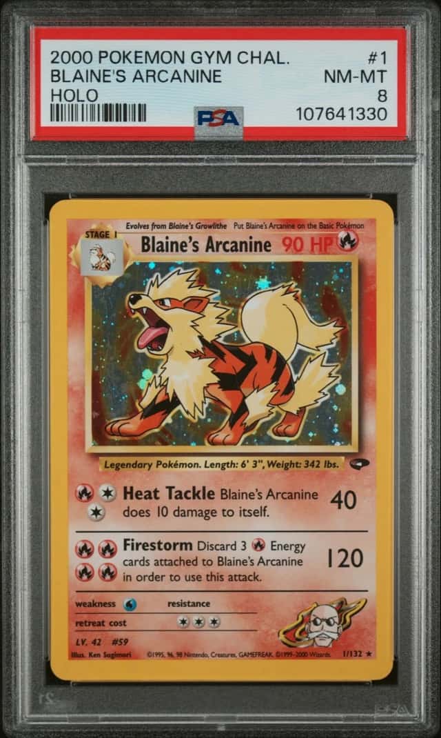 Blaine's Arcanine
