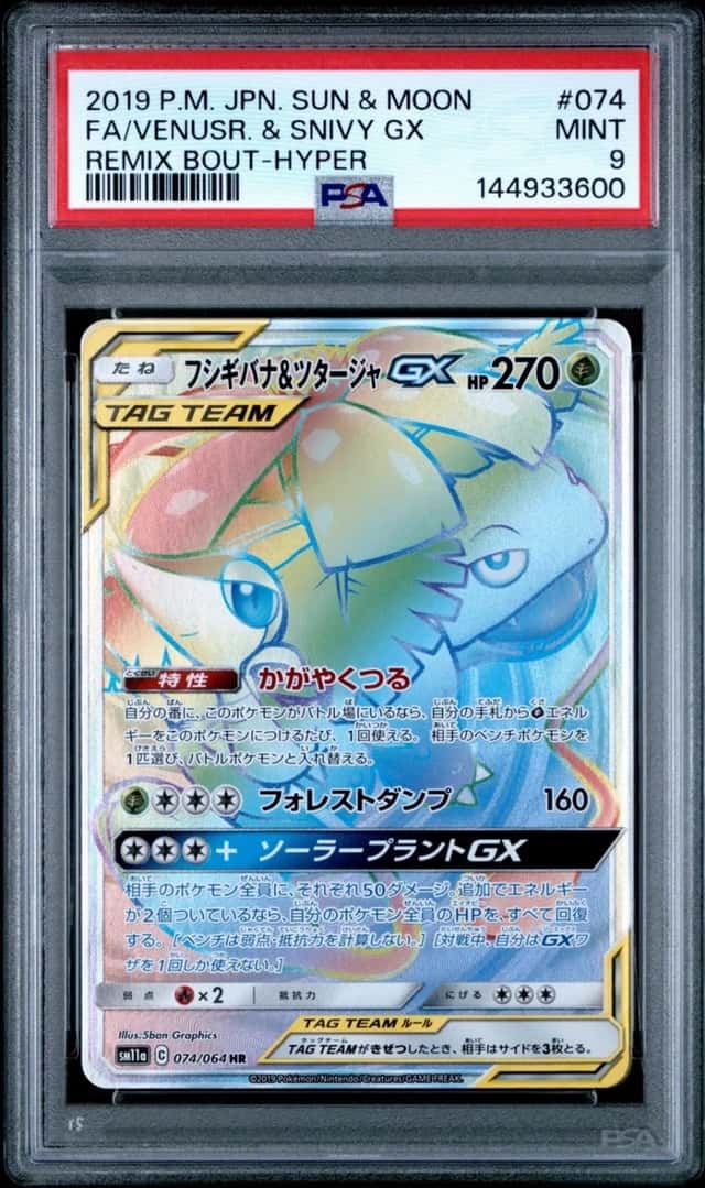 Venusaur & Snivy GX
