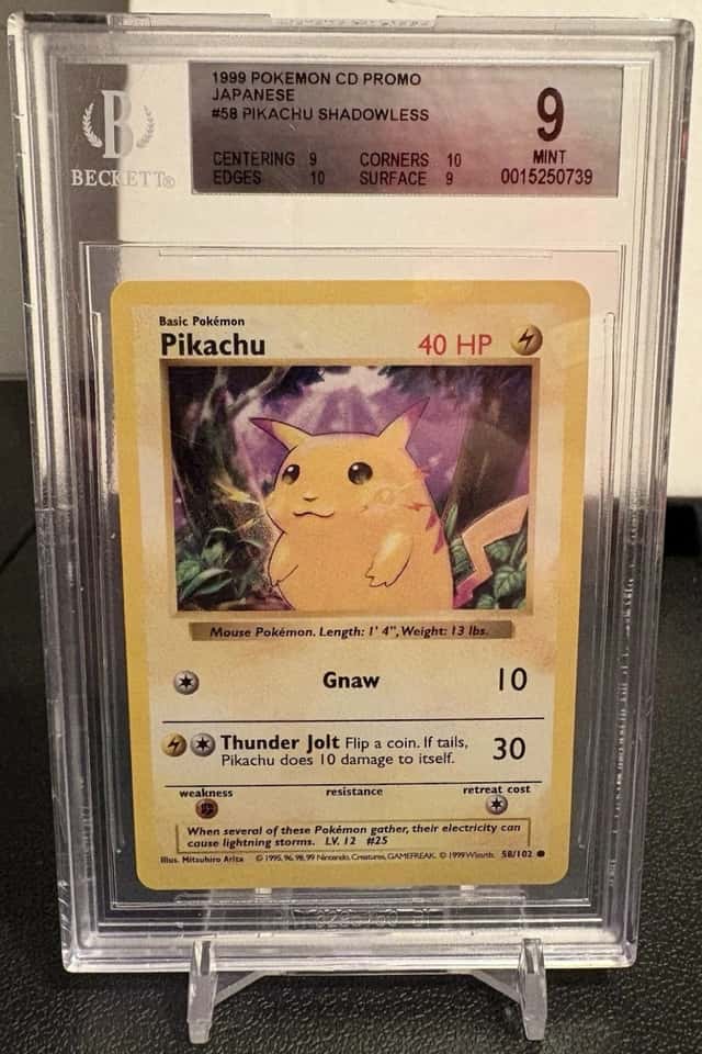 Pikachu Shadowless P