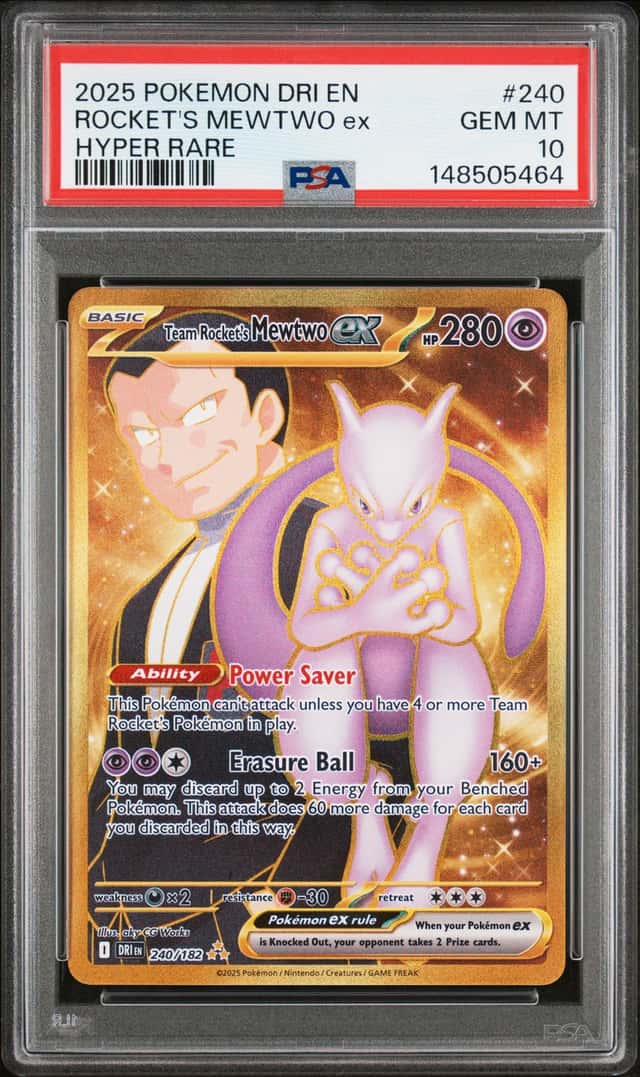 ROCKET'S MEWTWO ex