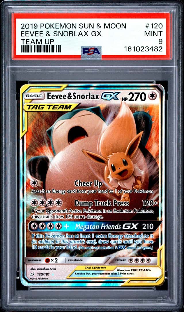 Eevee & Snorlax GX