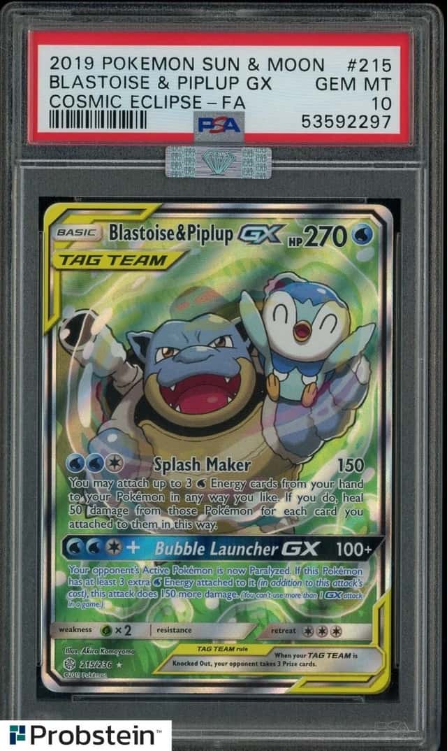 Blastoise & Piplup GX