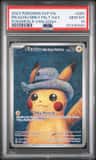 Pikachu/grey Felt Hat