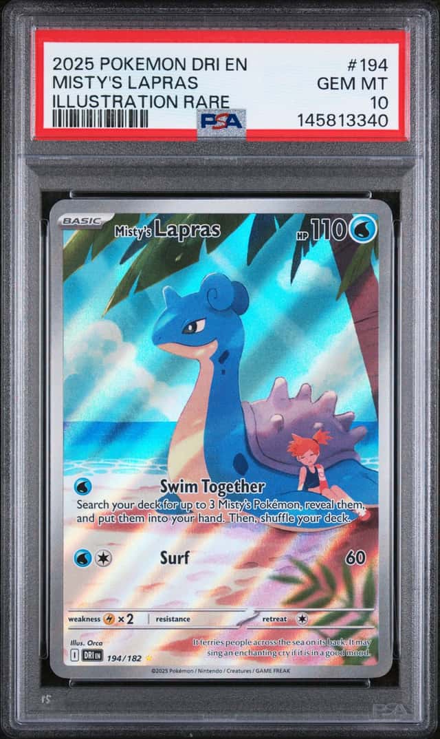 Misty's Lapras