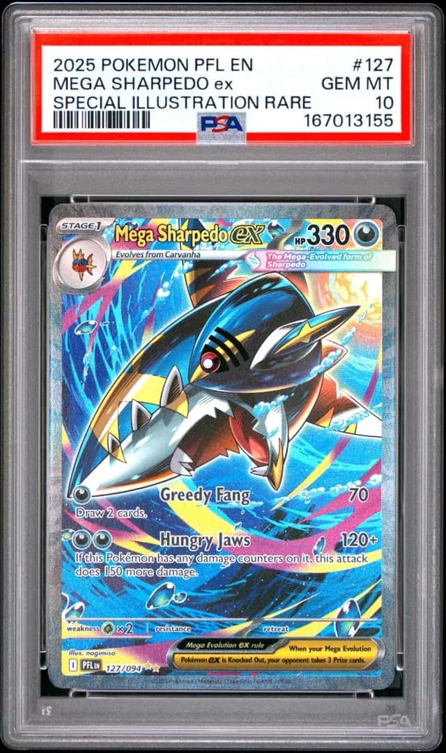 MEGA SHARPEDO ex