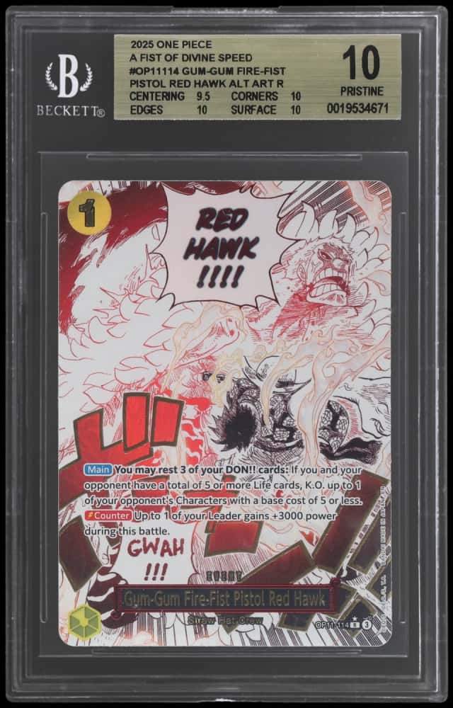 Gum-Gum Fire-Fist Pistol Red Hawk