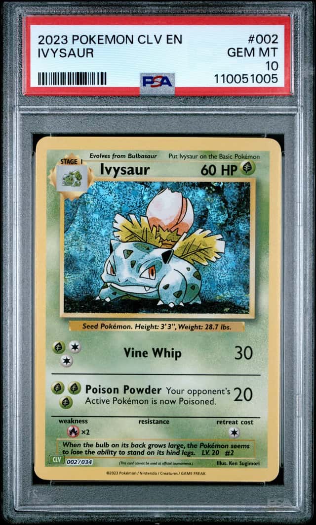 2023 Pokemon Classic Venusaur and Lugia Ex Deck Japanese Ivysaur #002