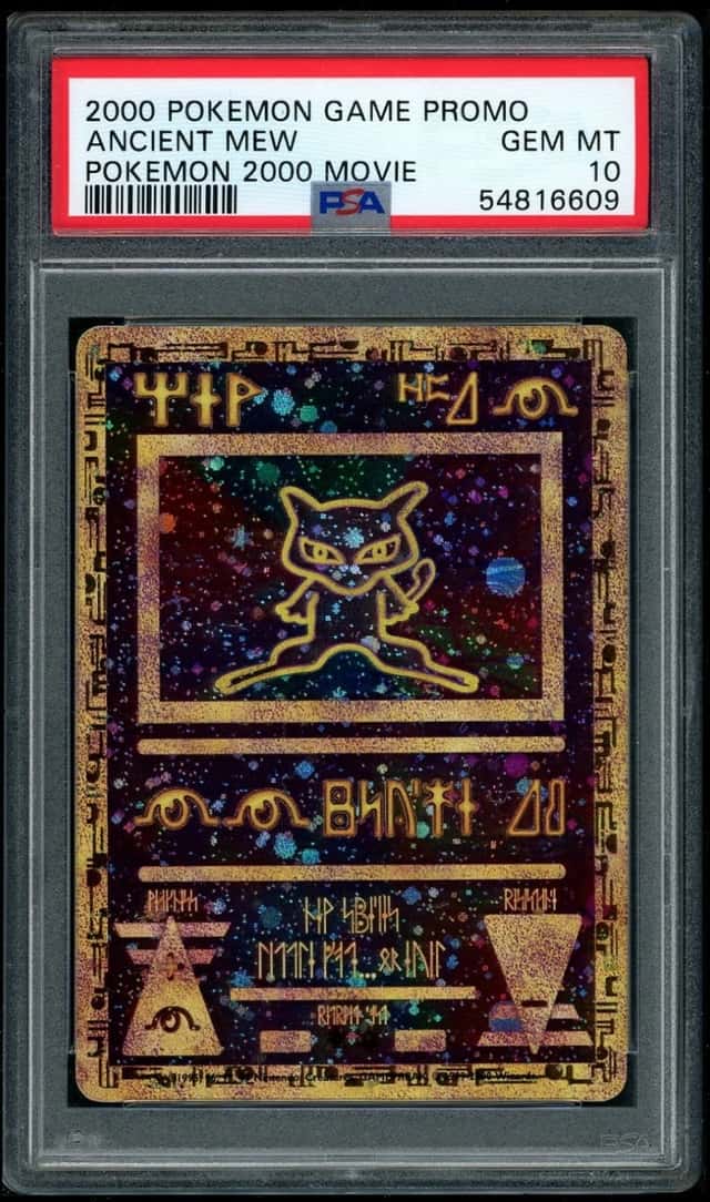 POKEMON ANCIENT MEW 2000 GAME MOVIE PSA 10