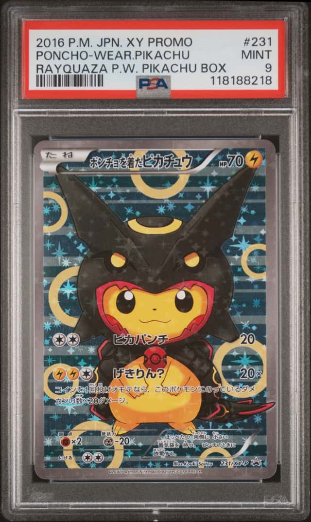Poncho-Wearing Pikachu
