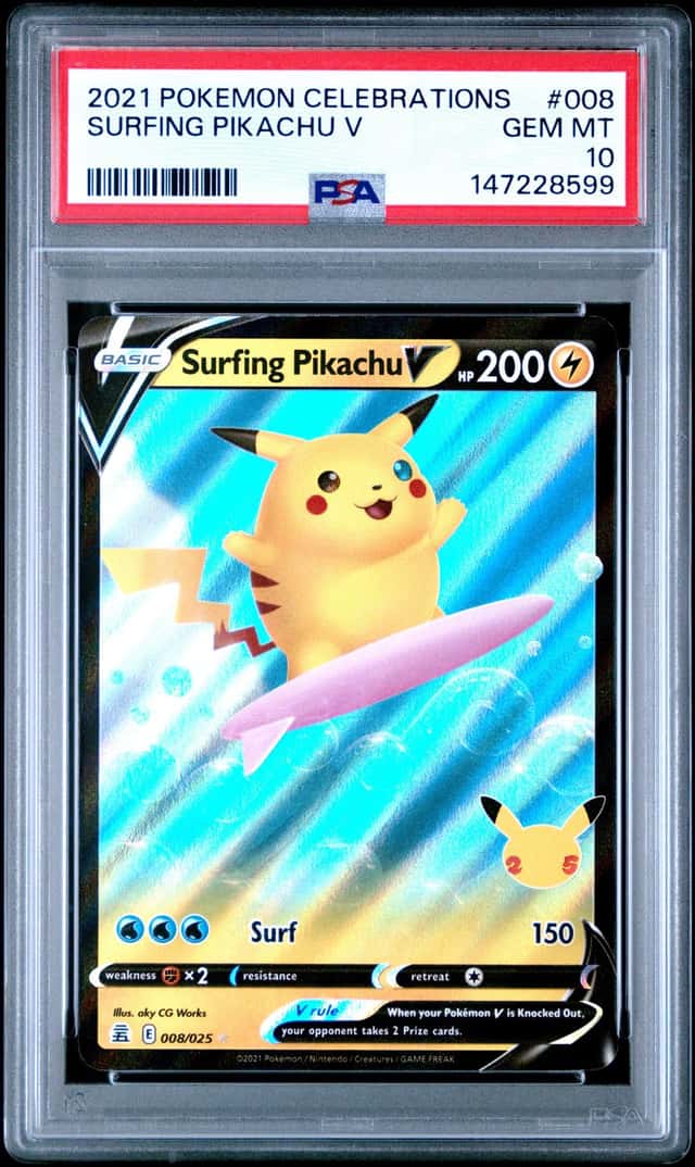 Surfing Pikachu V