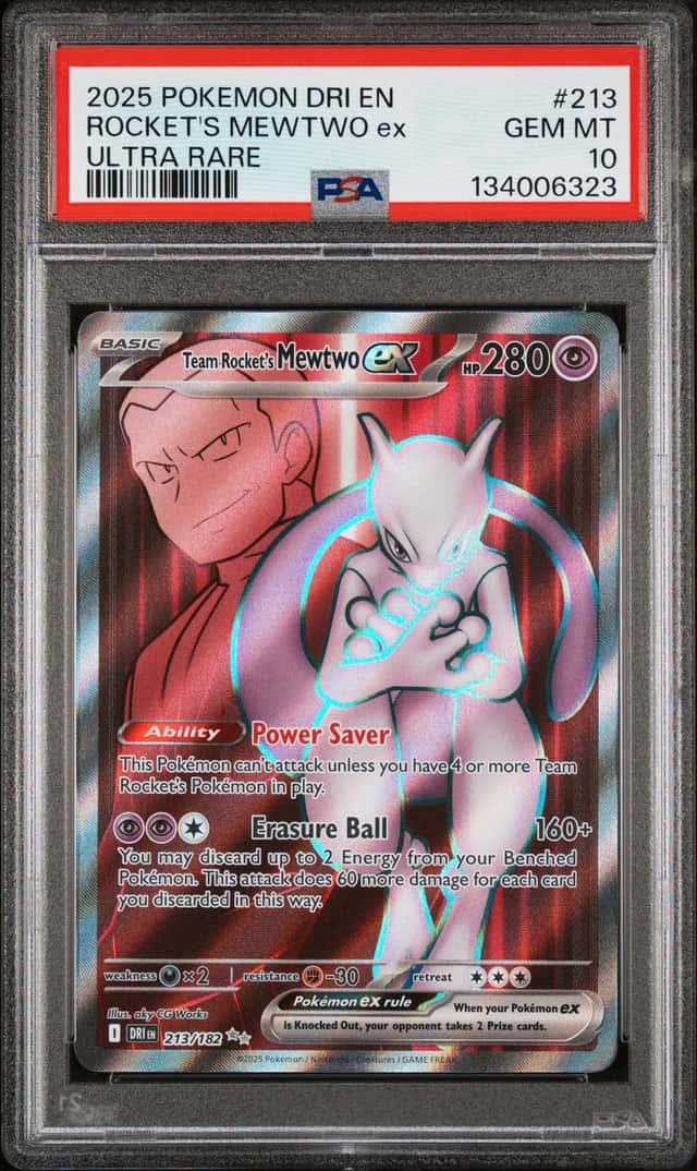 ROCKET'S MEWTWO ex