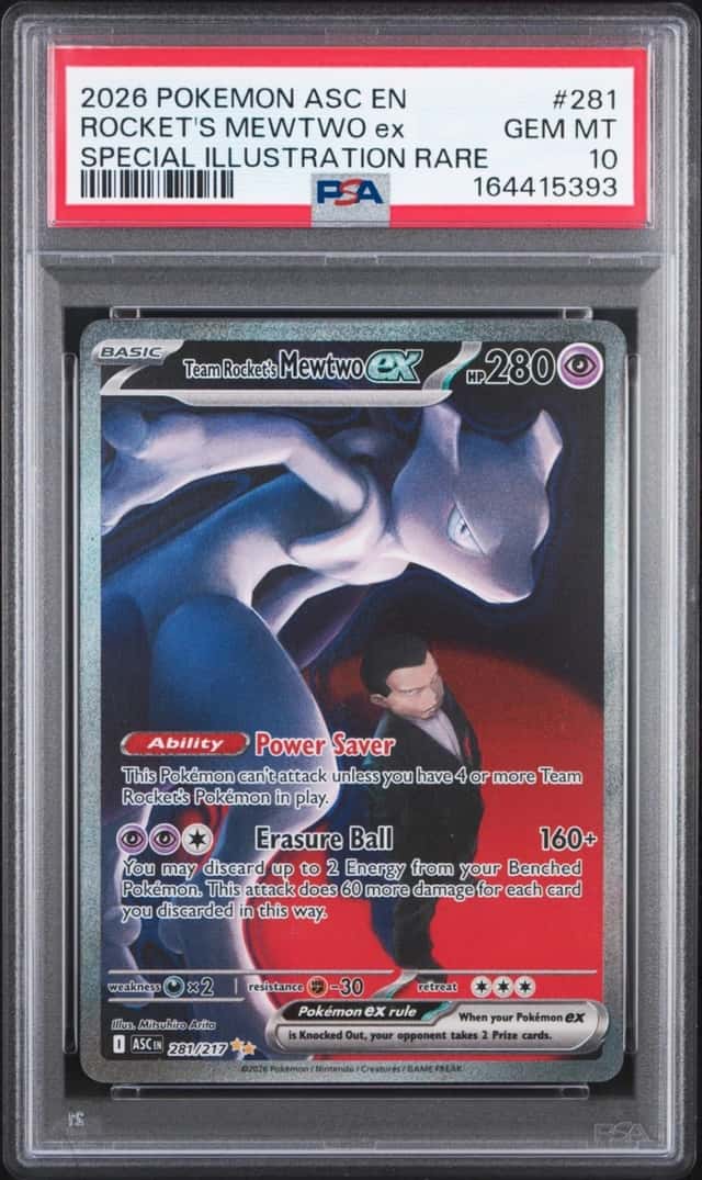 ROCKET'S MEWTWO ex