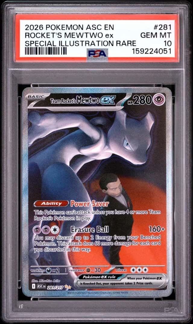 ROCKET'S MEWTWO ex