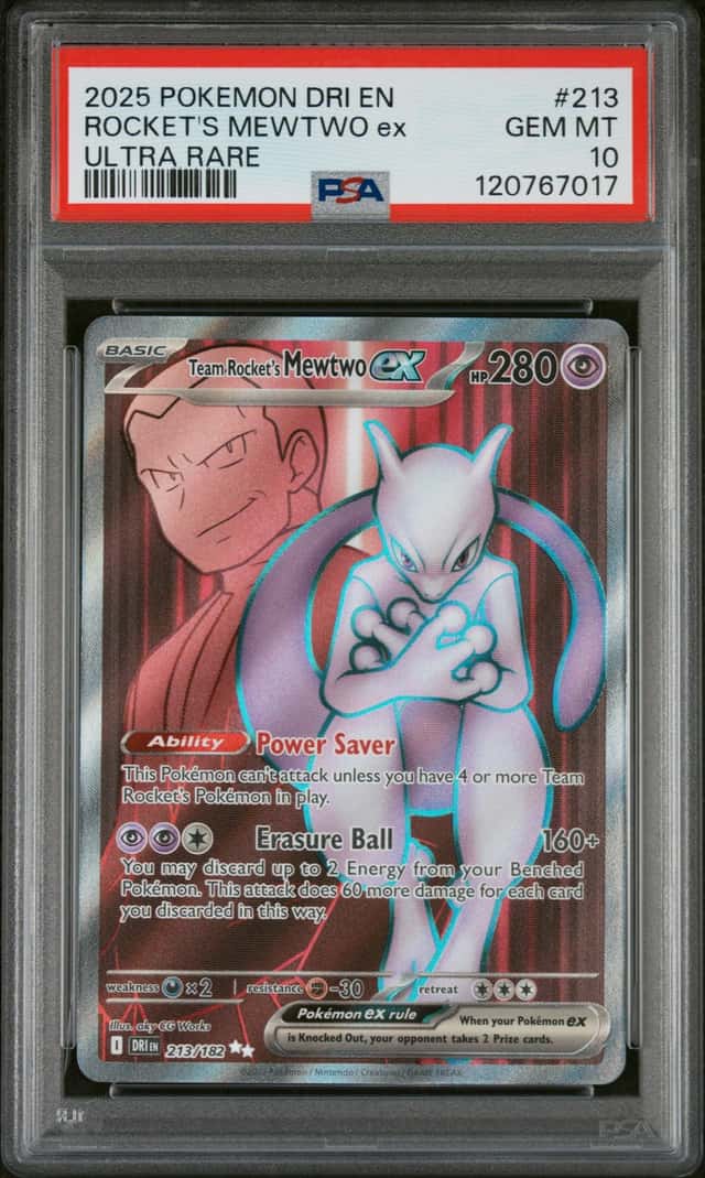 ROCKET'S MEWTWO ex