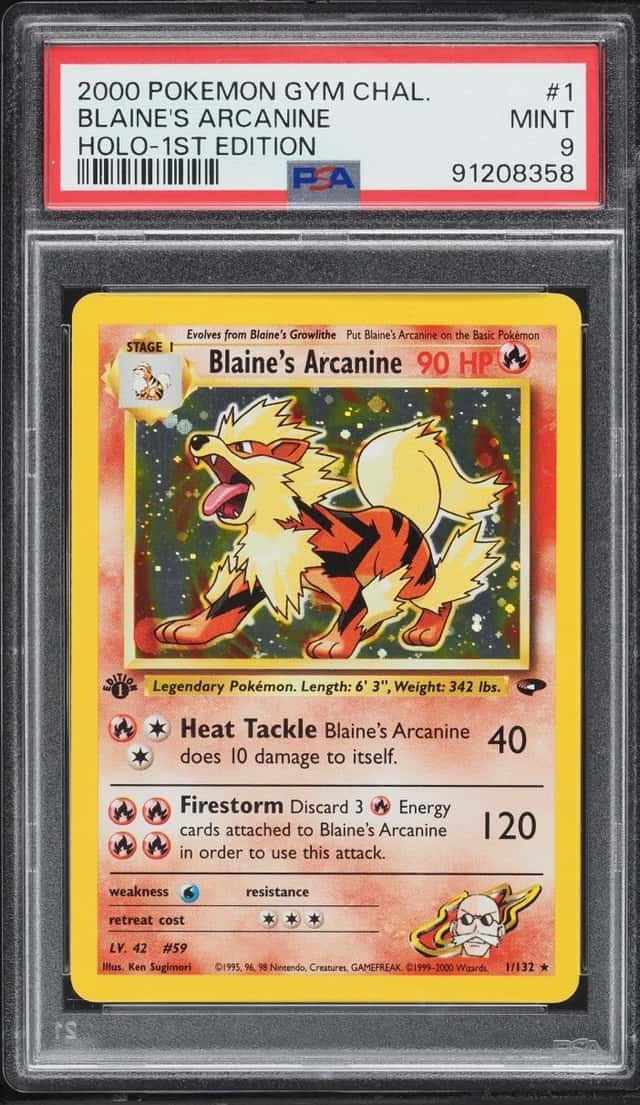 Blaine's Arcanine