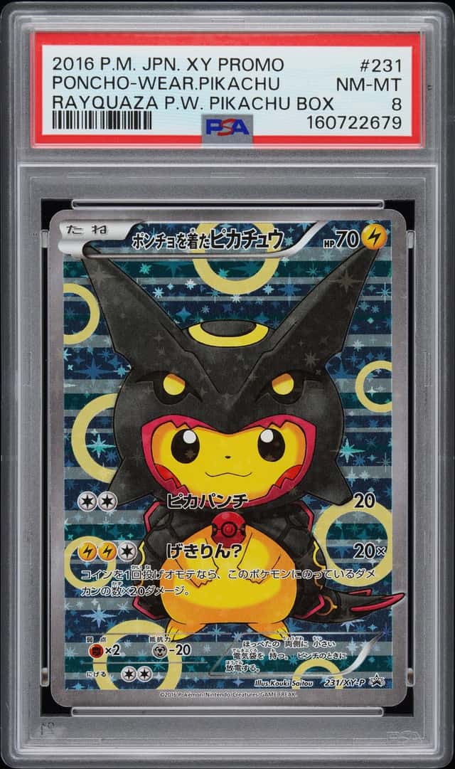 Pokémon Poncho-wearing Pikachu 231 XY & XY BREAK Promos...