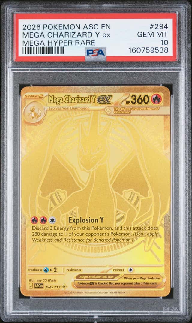 2024 Pokemon PAF EN Special Illustration Rare #294 Charizard ex PSA 10 GEM MINT