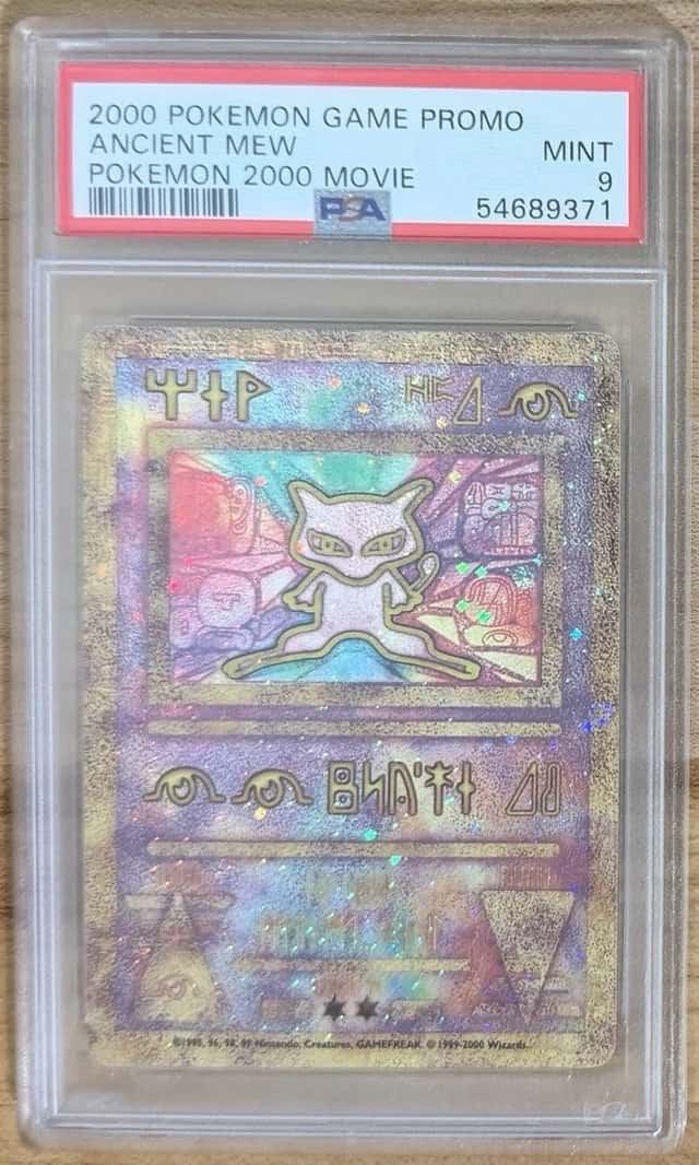 Pokémon TCG Ancient Mew Promo PSA 9