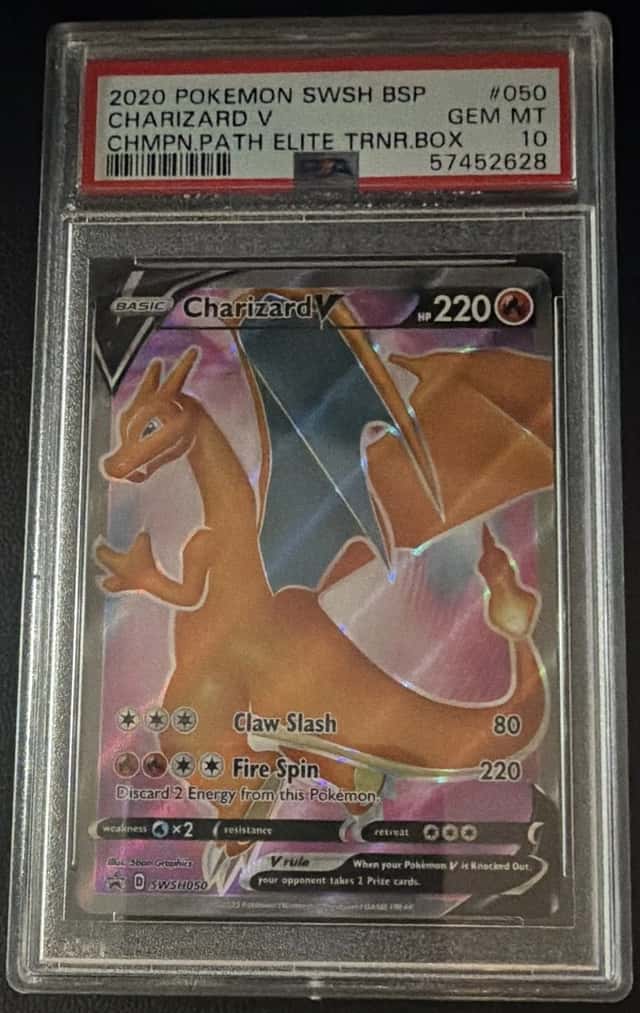 Charizard V SWSH050 Holo Promo PSA 10 - 2020 Pokemon SWSH English