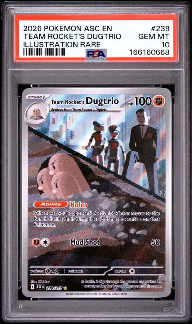 Team Rocket's Dugtrio