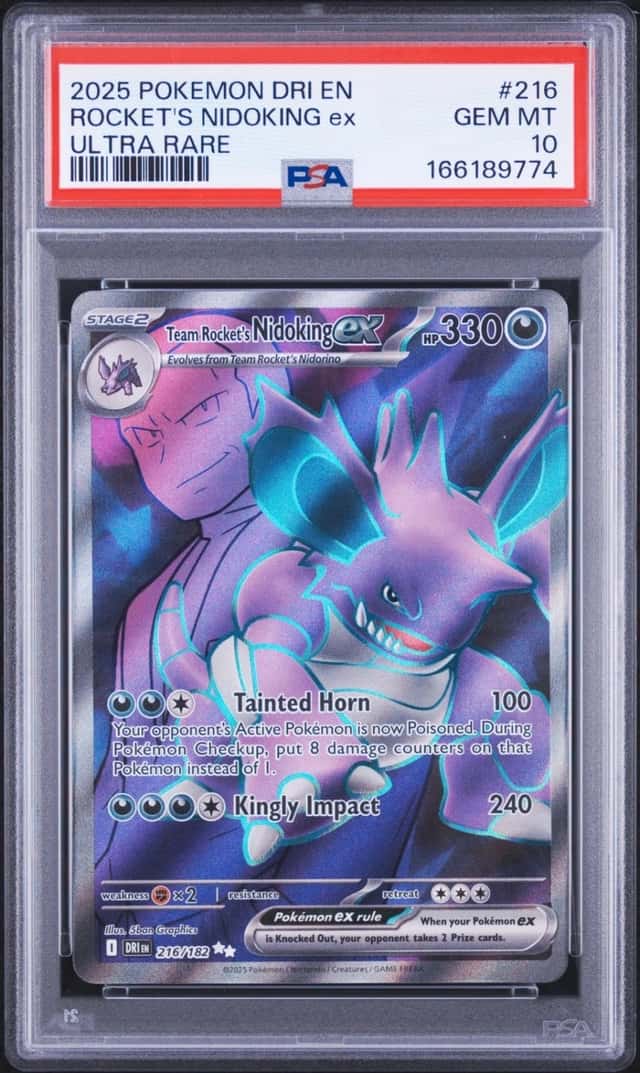 ROCKET'S NIDOKING ex