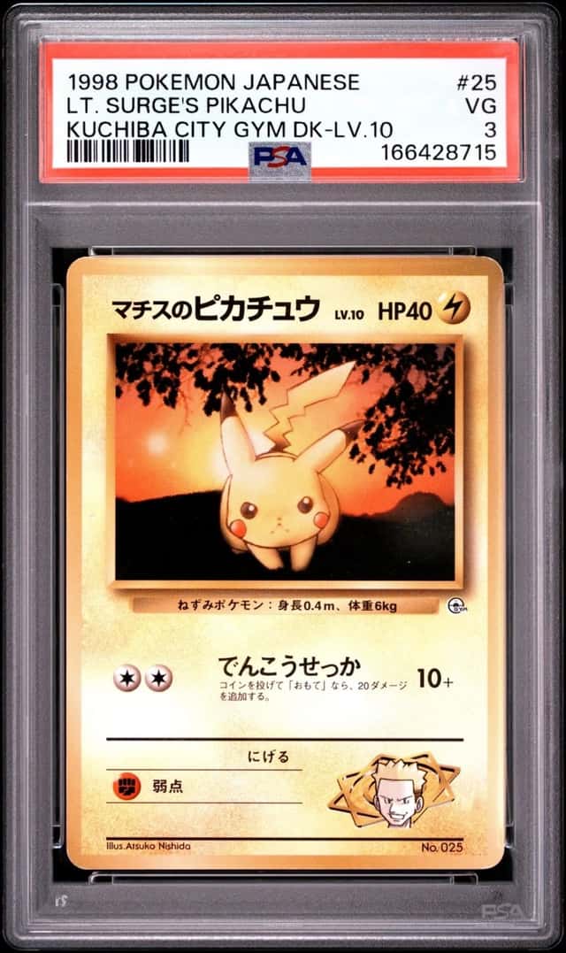 Lt. Surge's Pikachu