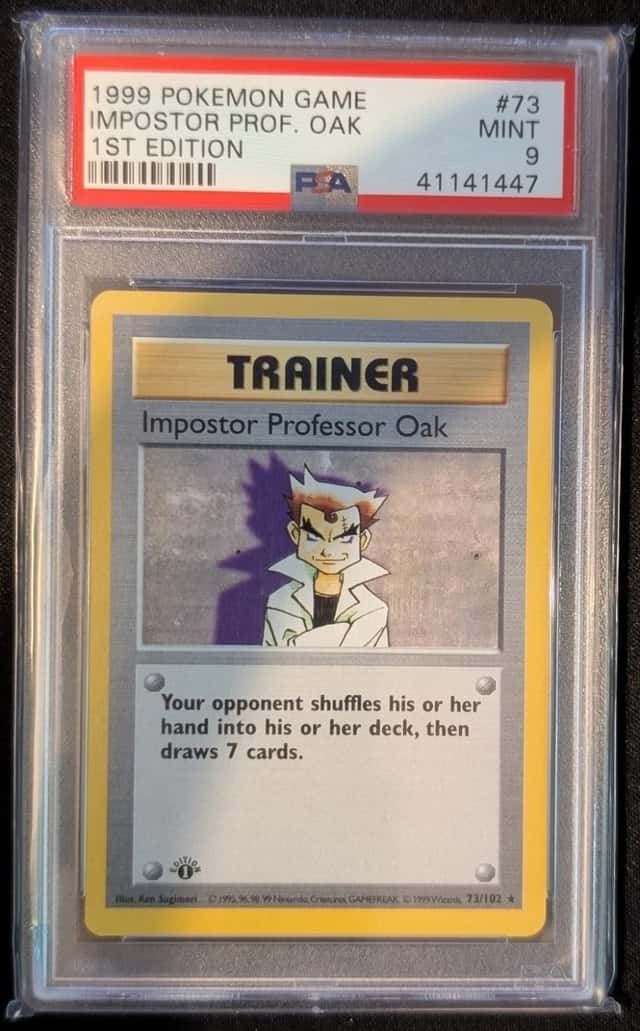 Impostor Professor Oak