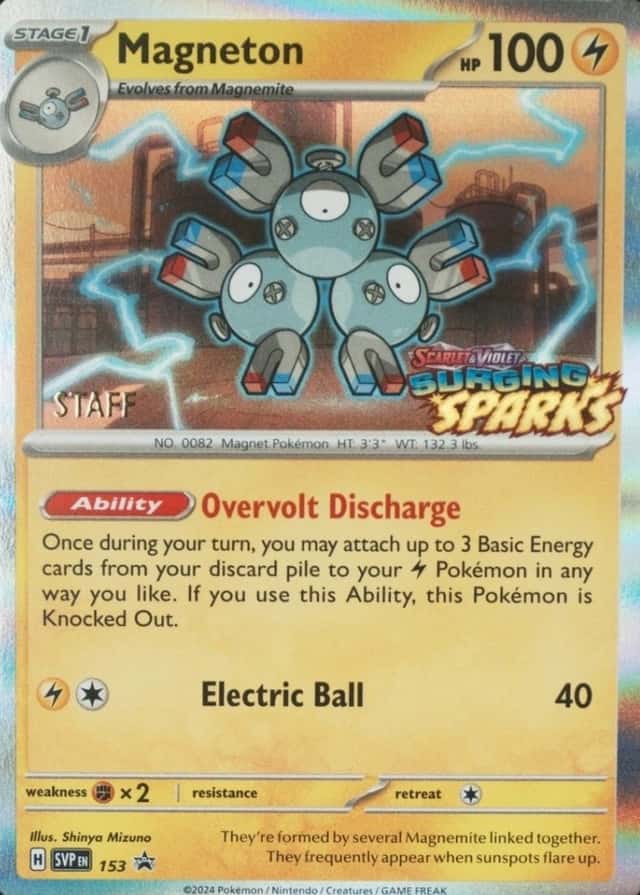 Prerelease · Sparks Staff Surging