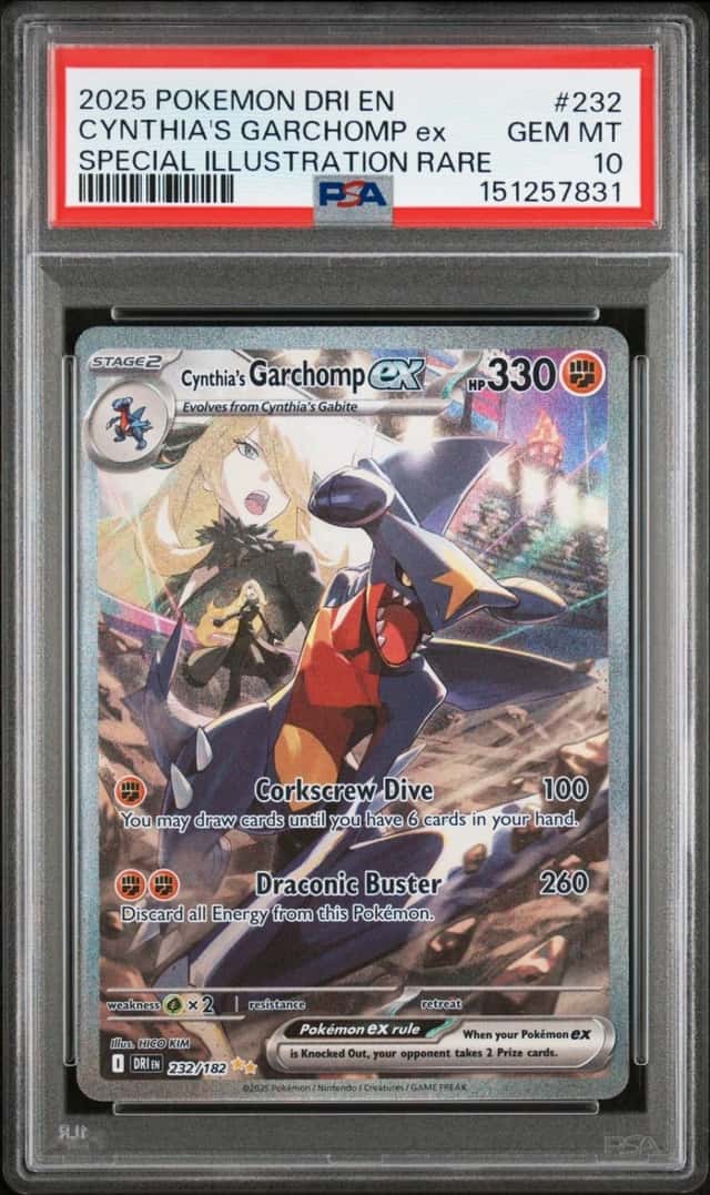 CYNTHIA'S GARCHOMP ex