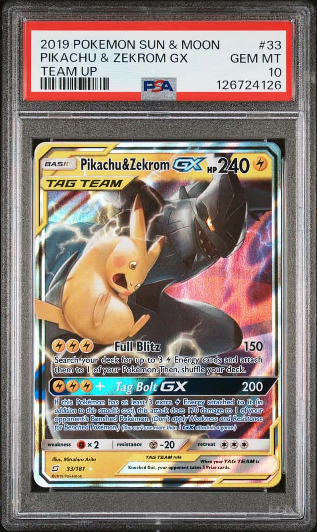 Pikachu & Zekrom GX