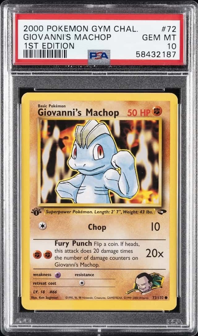 Giovanni's Machop