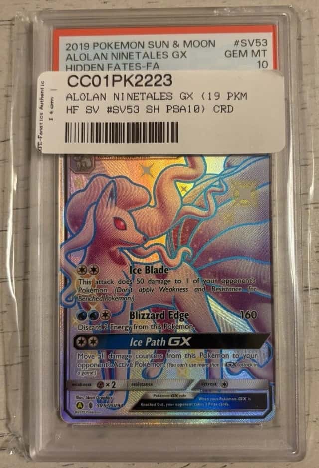 Alolan Ninetales GX