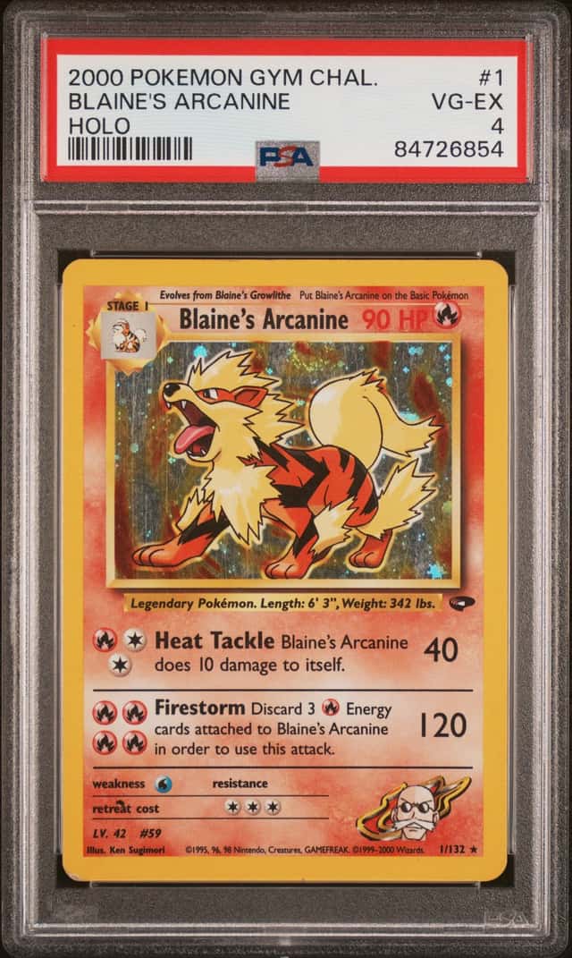Blaine's Arcanine