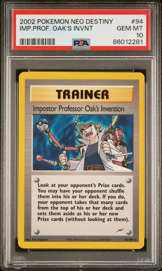Impostor Professor Oak's Invention