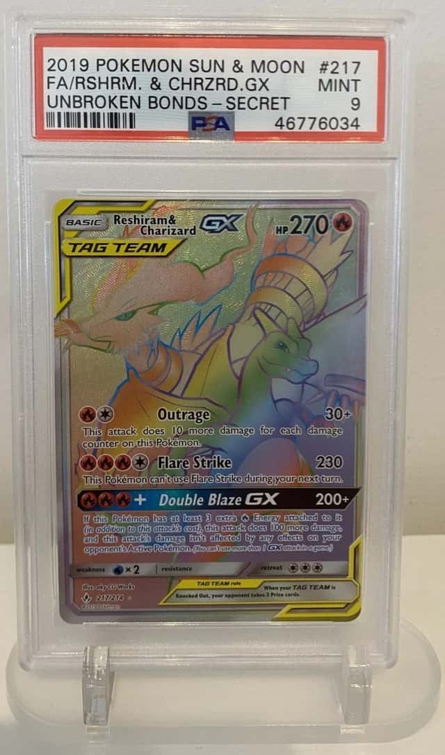 Reshiram & Charizard GX