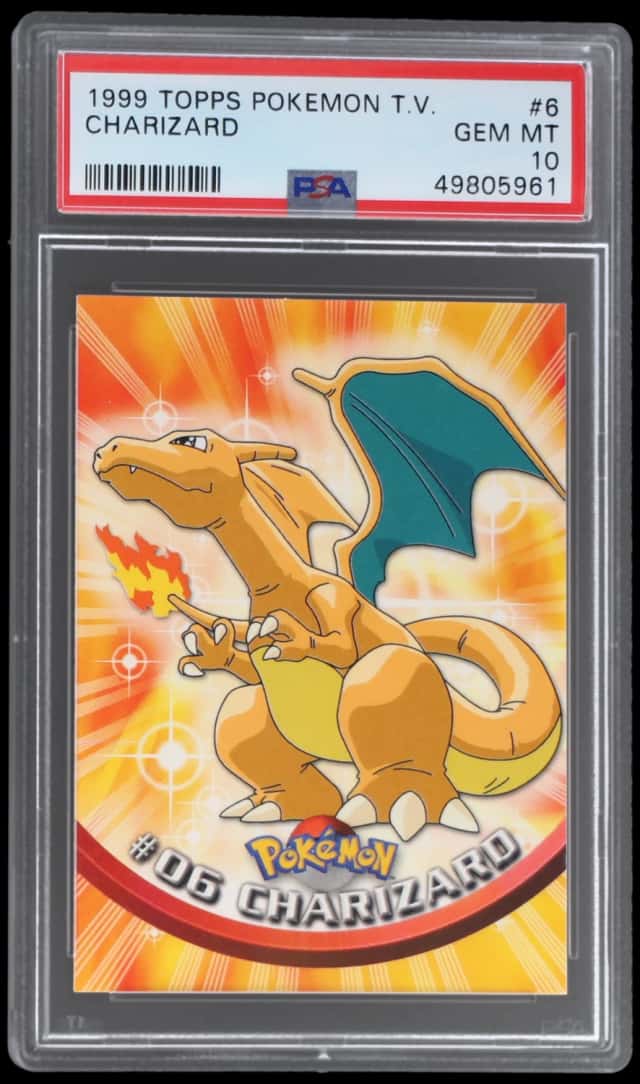 1999 Pokemon Tv Charizard #6