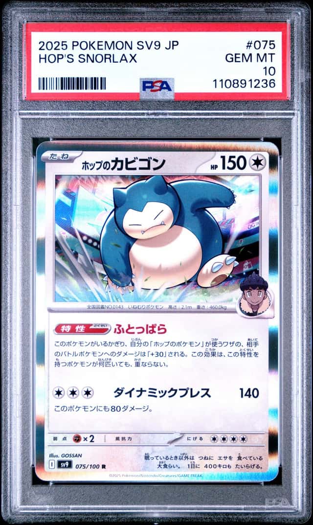 Hop's Snorlax