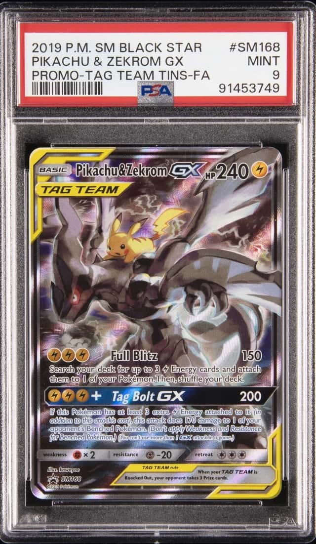 Pikachu & Zekrom GX