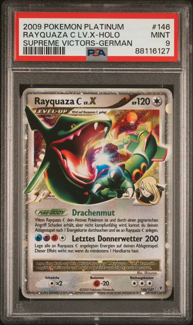 RAYQUAZA C LV.X-HOLO