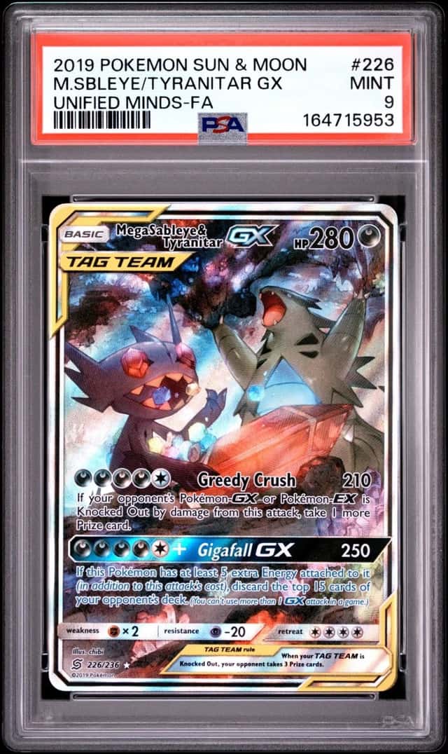 Mega Sableye & Tyranitar GX