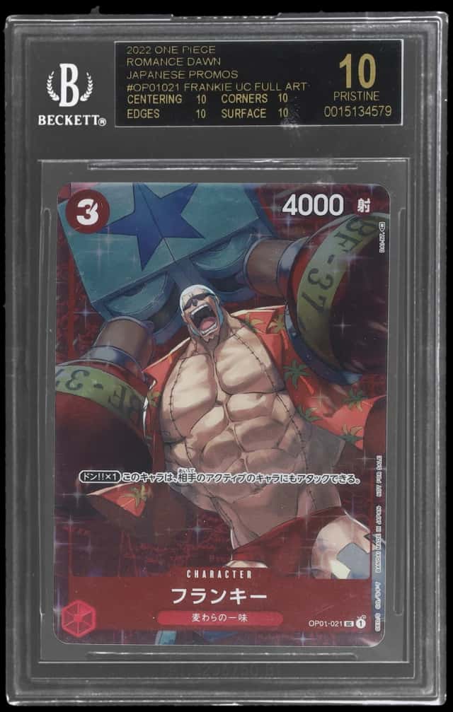 2022 One Piece Romance Dawn Tournament Promo Japanese Franky #OP01021