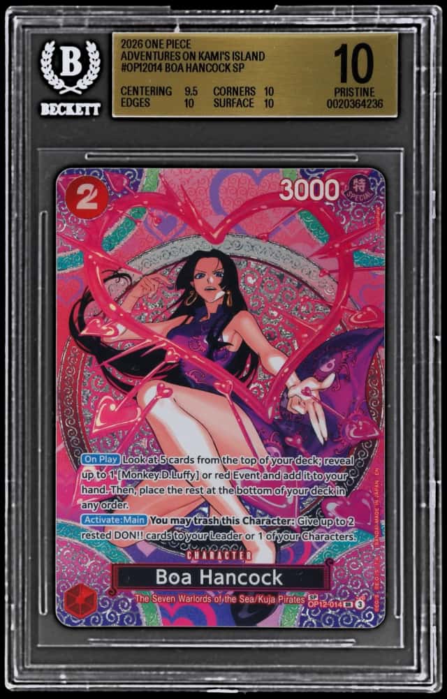 2026 One Piece Adventure On Kami's Island Special Alternate Art Boa Hancock #OP12014