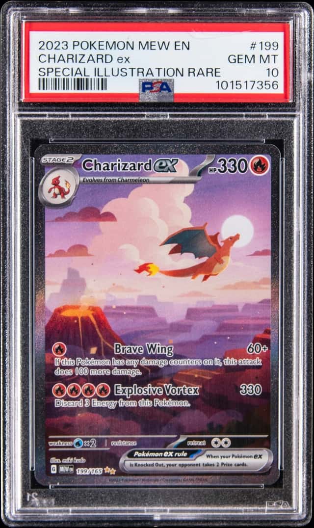 2023 Pokemon Scarlet & Violet 151 Special Illustration Rare #199 Charizard ex - PSA GEM MT 10